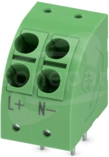 PTDA 2,5/ 2-5,0 BD:L+,N- PCB terminal block