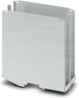 ICS50-B122X120-O-O-7035 DIN rail housing
