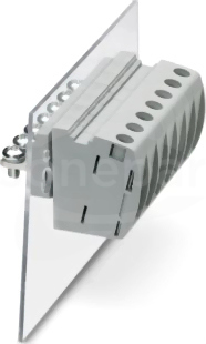 UW 16-POT GNYE Panel feed-through terminal block