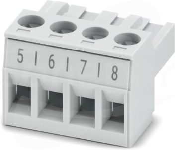 MSTBT 2,5/ 4-ST GY35BD:5-8 PCB connector