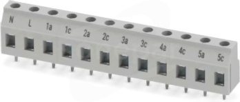GMKDS 3/12 GY BD:N-5C PCB terminal block