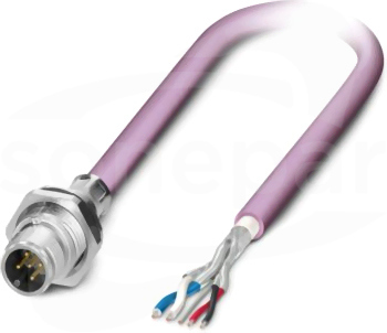 SACCBP-MS-5CON-M16/0,5-920 PPX Device connector rear mounting