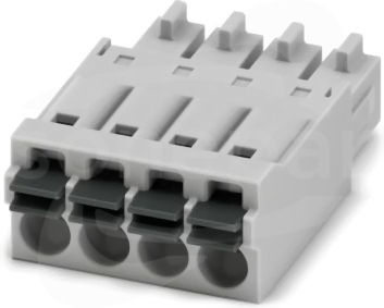 FMC 1,5/ 4-ST-3,5 GY AU LCBK PCB connector