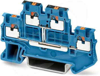 PTTB 1,5/S-PV BU Double-level terminal block
