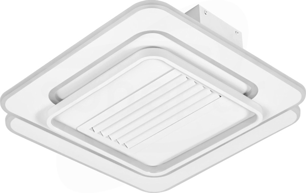 Ceiling Fan Grill Square 55W CCT White Oprawa z wentylatorem