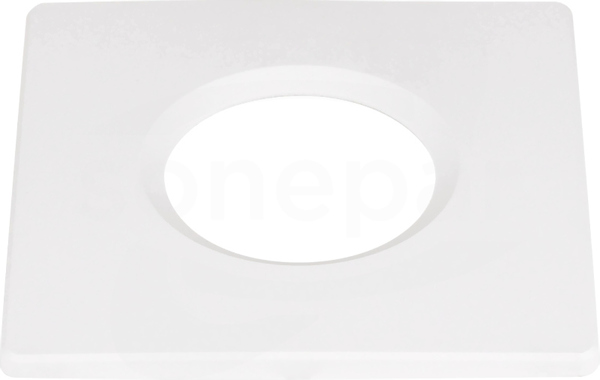 Pokrywa UNIWERSAL DOWNLIGHT kwadrat IP65 biały Akcesoria do downlight