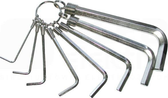 2-10mm Zestaw kluczy imbusowych