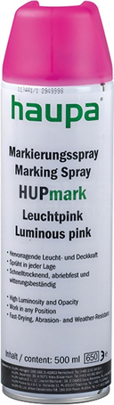 HUPMARK 500ml różowy Marker w sprayu