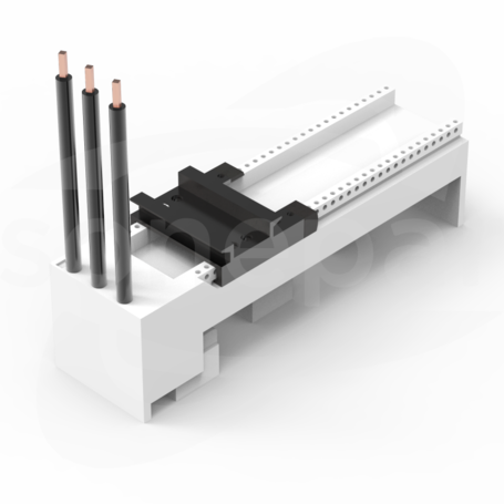 32A 54x200 AWG 10 Adapter szynowy