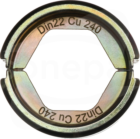 DIN22 CU 240 Matryca zaciskowa
