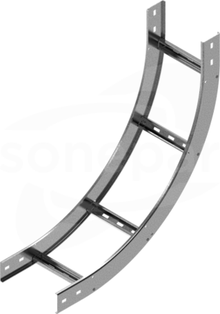 LPDLWP600H60 Łuk pionowy wewnętrzny