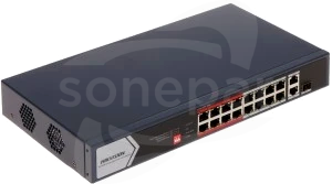 DS-3E0318P-E/M(C) L2 16 portów 10/100M RJ45 PoE Switch niezarządzalny