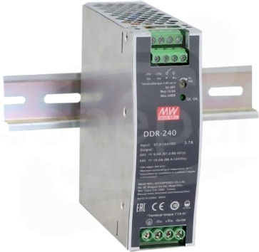 DDR-240D 240W 24V/10A Przetwornica DC/DC