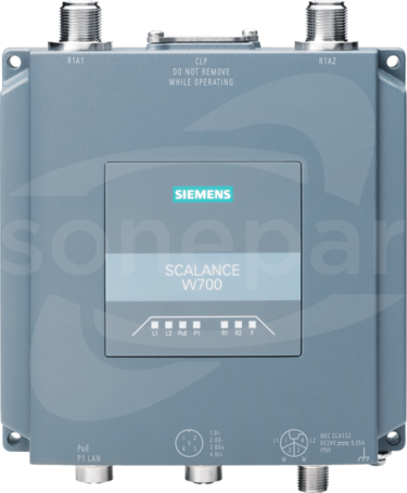   IP65 802.11ax M12 2xN-Connect CLP slot DI/DO WLAN Bridge