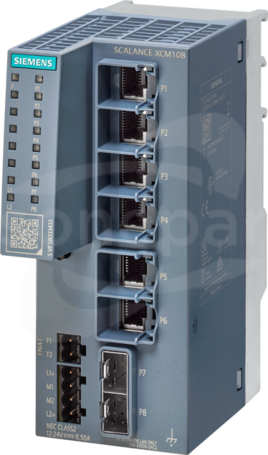 SCALANCE XCM108 (6 x Gbit, 2xSFP) Switch