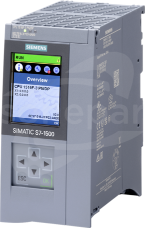 SIMATIC S7-1500F, CPU 1516F-3 PN/DP Sterownik PLC