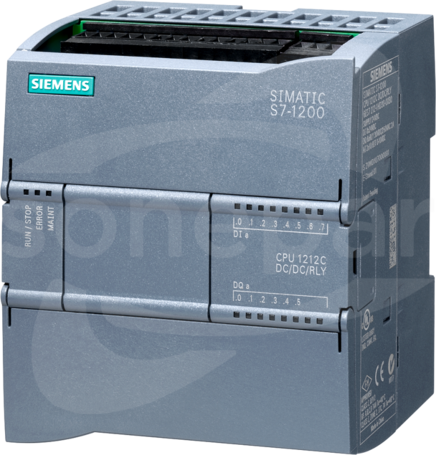 SIMATIC S7-1200 CPU1212C 8DI/6DO/2AI Sterownik PLC DC/DC/RLY