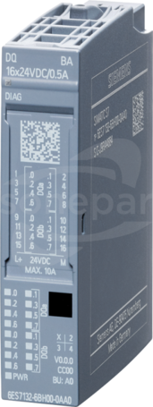 SIMATIC ET-200SP 16DQ 24VDC/0,5A Moduł wyjść cyfrowych