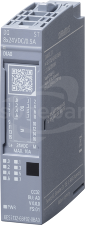 SIMATIC ET-200SP 8DQ 24VDC/0,5A Moduł wyjść cyfrowych