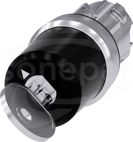 SIRIUS ACT 22mm O-I z samop. Przełącznik z kluczem BKS metal
