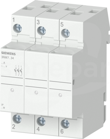 SENTRON 8x32 3P 20A Podstawa bezpiecznikowa z sygnaliz.