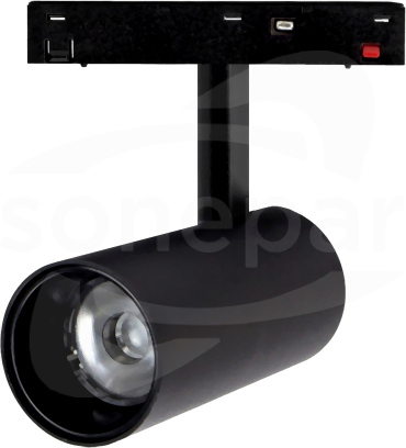 BAIC SPOT M 12W 827 625lm D24 czarny System Shift Basic 48V oprawa