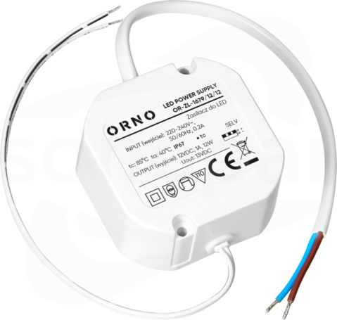 OR-ZL-1679/12/12 12W 12VDC Zasilacz LED dopuszkowy