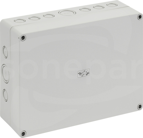 TK PS 2518-8F-M 254x180x84 IP66 Obudowa pusta polistyrenowa
