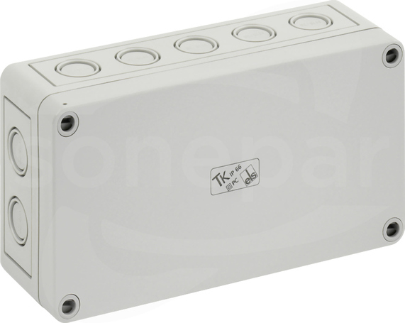 TK PC 1809-6-M 180x94x57 IP66 Obudowa pusta poliwęglanowa
