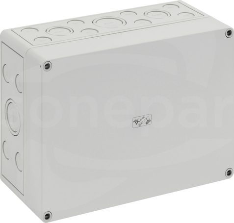 TK PC 2518-11-M 254x180x111 IP66 Obudowa pusta poliwęglanowa