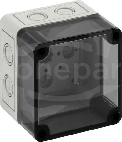 TK PC 99-8-TM 94x94x81 IP66 Obudowa pusta poliwęglanowa