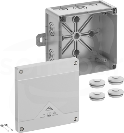 Abox Pro 100 AB-L NOWY 152x152x85 IP69 szary Skrzynka rozgałęźna
