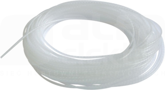 fi4-25mm 30m przezroczysty Wąż spiralny palny