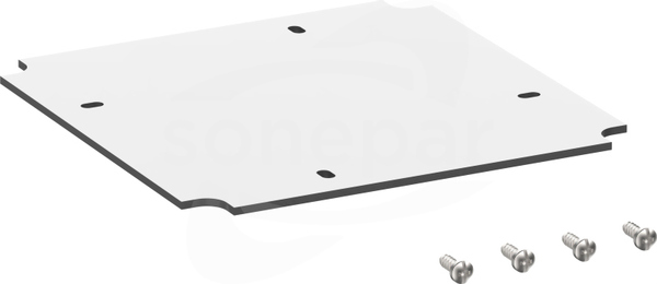 Abox MPI 160 NOWY 149x149x2,5 Płyta montażowa