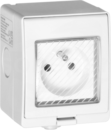 OR-SH-17405 Tuya Smart Wi-Fi IP55 Gniazdo natynkowe