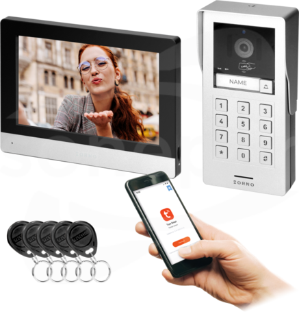 OR-VID-MA-1080/B Zestaw wideodomofonowy