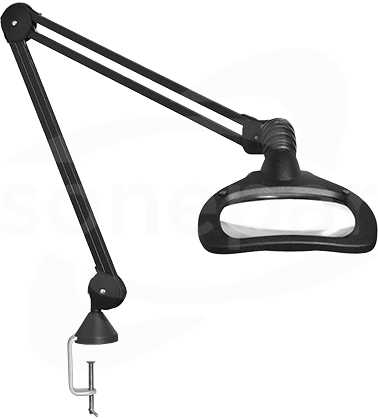 WAVE LED-UV T105 BL 3,5D CLA ESD EU 764lm Oprawa nastawna z lupą LUXO