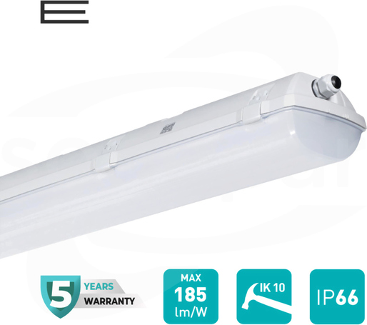 FUTURA 2.5ft ES PC Al 11000/840 ML 1F 59,7W IP66 Oprawa hermetyczna 1,5m regulowana moc i strumień