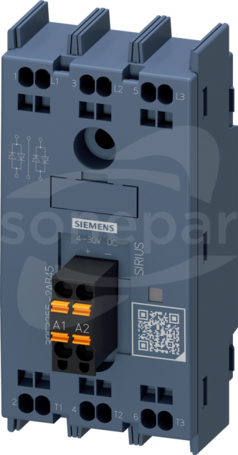 SIRIUS SSR 3P 55 A / 48-600 V / 4-30 V DC Przekaźnik półprzewodnikowy