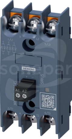 SIRIUS SSR 3P 90 A / 48-600 V / 4-30 V DC Przekaźnik półprzewodnikowy