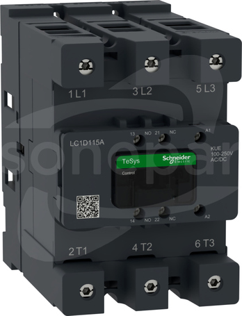 LC1D115AKUE 115A 100-250VAC/DC Stycznik