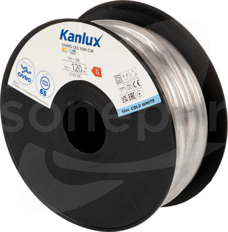 GIVRO LED 10M-CW IP65 Wąż świetlny LED