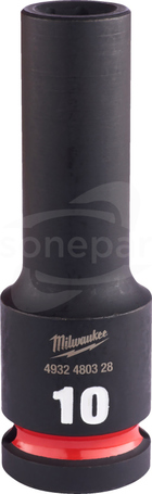 1/2" hex 10mm Nasadka udarowa długa