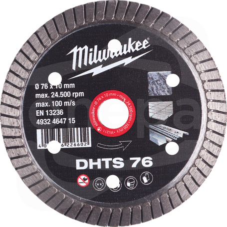 DHTI 76mm Tarcza diamentowa