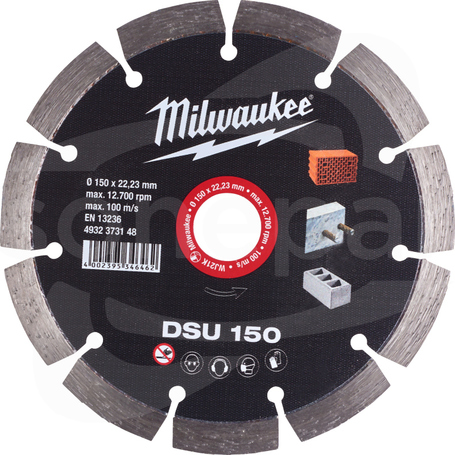 DSU 150/22,2mm Tarcza diamentowa