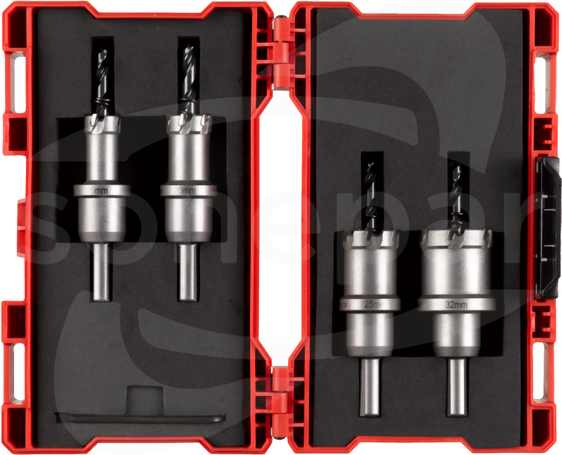 TCT  fi16, 20, 25, 32 mm (4szt) Zestaw otwornic