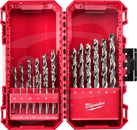 HSS-G TW 1-10mm (19szt) Zestaw wierteł do metalu