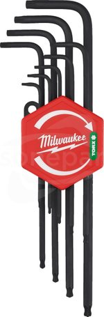 T8-T40 (9szt) Zestaw kluczy TORX