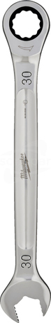 MAXBITE 30mm Klucz płasko-oczkowy z grzechotką