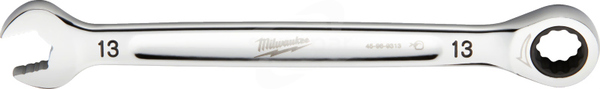 MAXBITE 13mm Klucz płasko-oczkowy z grzechotką